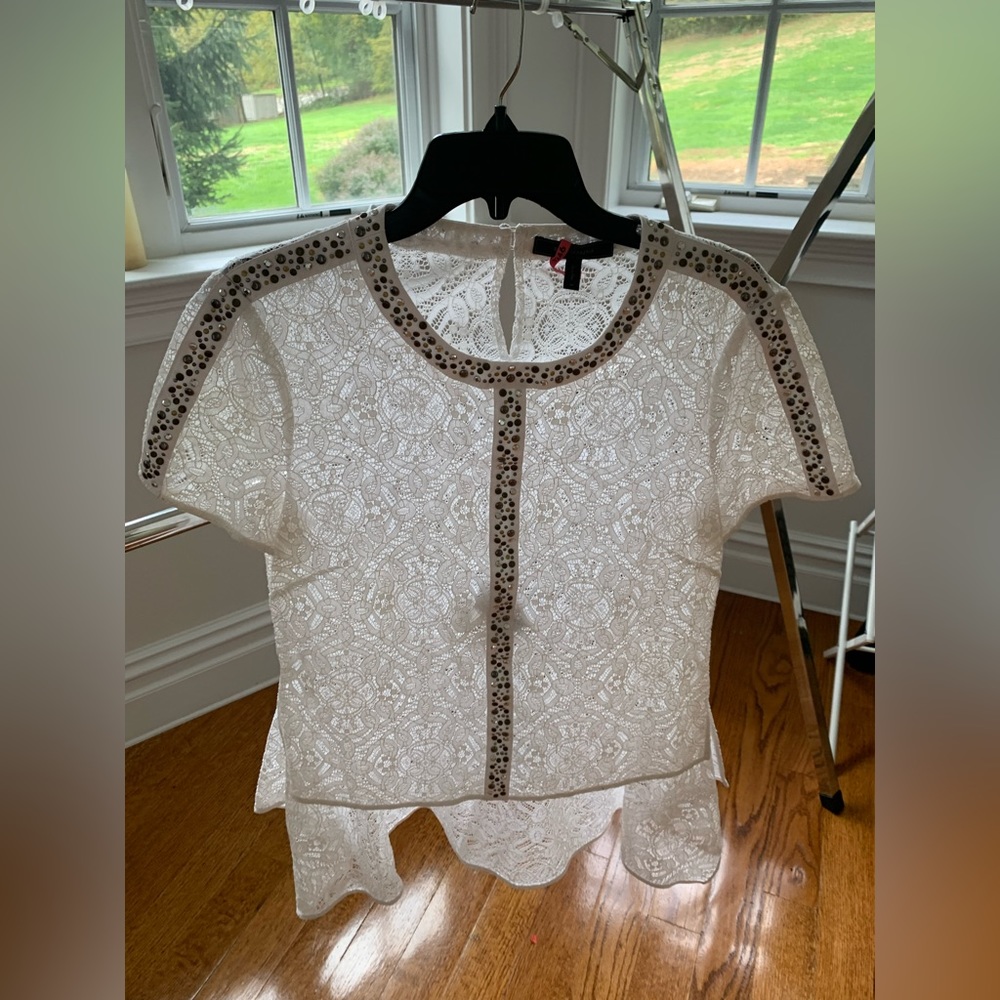 BCBGeneration Lace Blouse